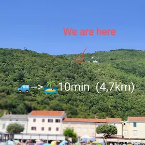 Pocitniska Hisa Morski Pogled , Mošćenička Draga Kroatien